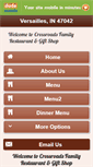 Mobile Screenshot of crossroadsfamilyrestaurant.com